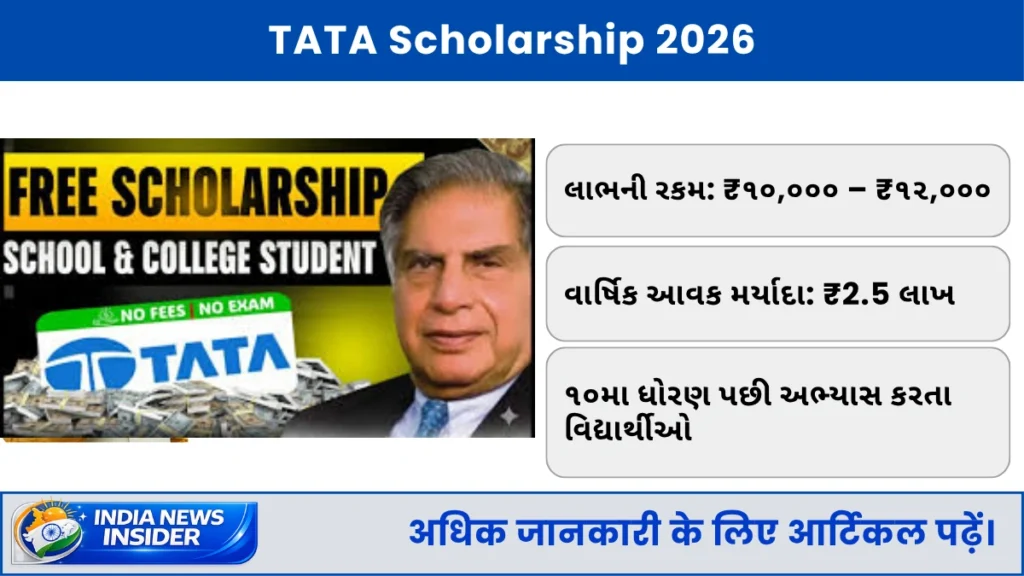 TATA Scholarship 2026